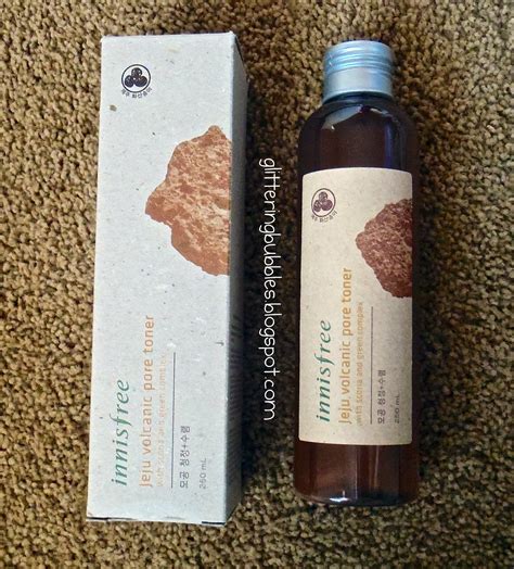 *Glittering* Bubbles O O O: [Review] Innisfree Jeju Volcanic Pore Toner