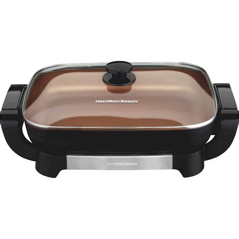 Best Buy: Hamilton Beach Durathon Ceramic Skillet with Removable Pan ...