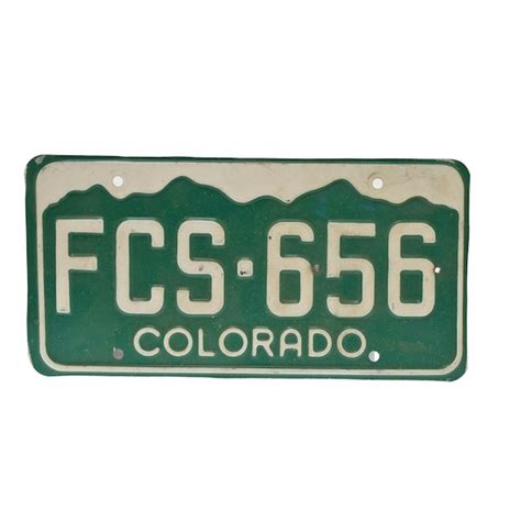 Colorado License Plate Frames - Etsy