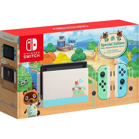 Nintendo Geek Squad Certified Refurbished Switch Animal Crossing: New ...