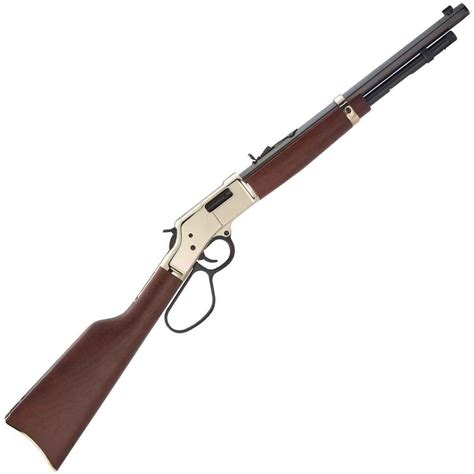 Henry Big Boy Carbine Brass/Blued Lever Action Rifle - 327 Federal ...