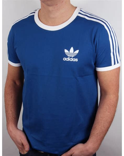 T Shirt Adidas Original : Adidas Originals 3 Stripes T Shirt Royal Blue ...