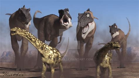 Mapusaurus by PaleoGuy on DeviantArt | Animales prehistóricos, Animales ...