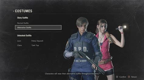 Resident Evil 2: How to Unlock All Alternate Costumes