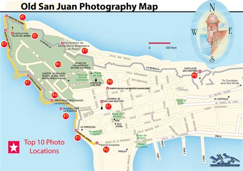 Old San Juan Top 10 Photo Locations & Tips | San juan map, Vacation map ...