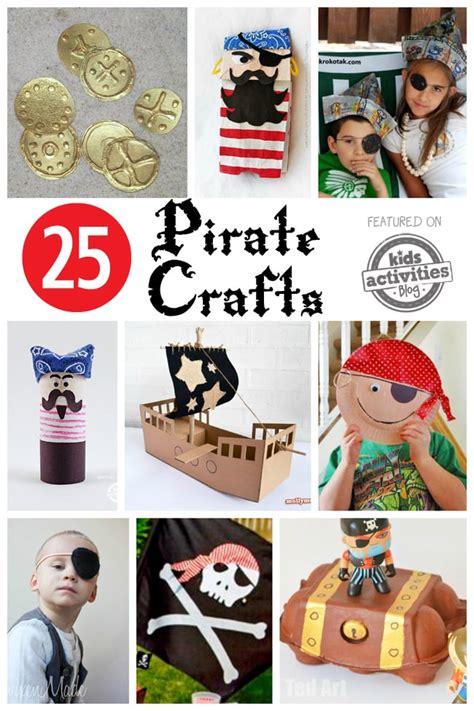 25 Pirate Themed Crafts Kids Can Make – ParentingBest.com