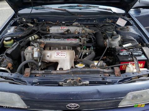 1991 Toyota Camry Deluxe Sedan 2.0 Liter DOHC 16-Valve 4 Cylinder ...