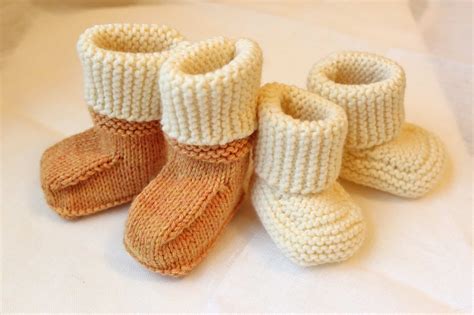 12 Adorable Knitted Baby Booties Patterns