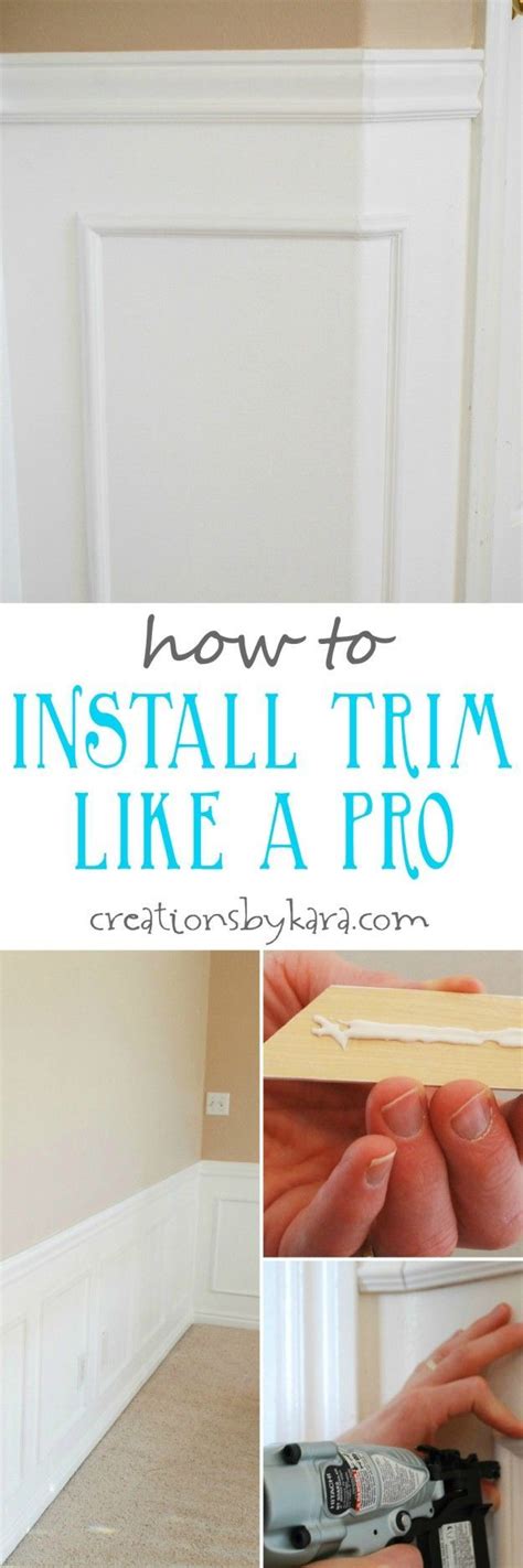 how to install trim like a pro