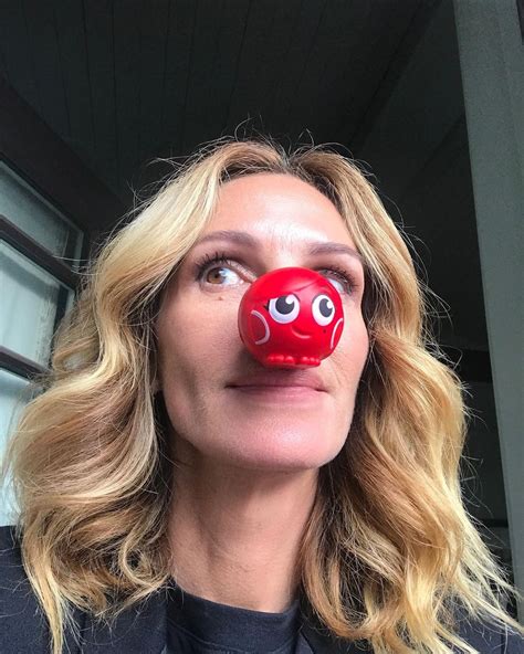 Julia Roberts from Stars Celebrate Red Nose Day 2019 | E! News