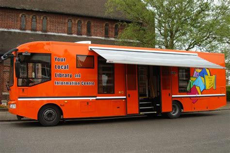 Mobile libraries and outreach vehicles for community services