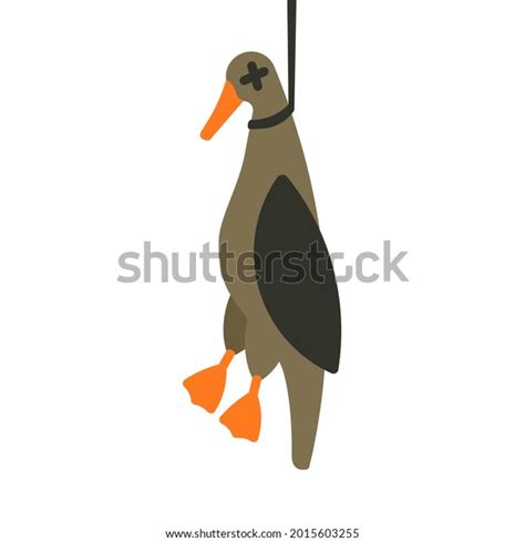 Dead Duck Cartoon Icon Clipart Image: vetor stock (livre de direitos ...