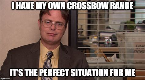 Dwight Schrute Crossbow - Imgflip