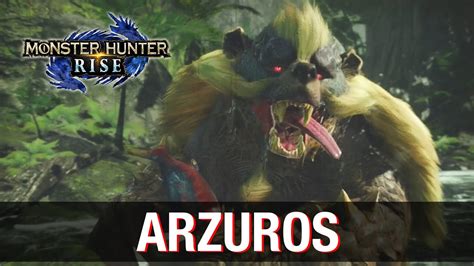 ¿Cómo derrotar a Arzuros?- Monster Hunter Rise - YouTube