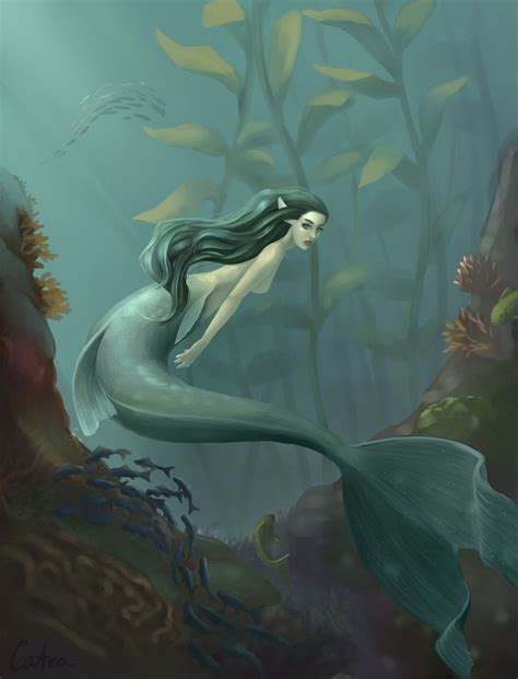 Under the Sea, Katerina V on ArtStation at https://www.artstation.com ...