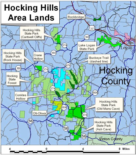 Athens Area Outdoor Recreation Guide: Hocking Hills State Park