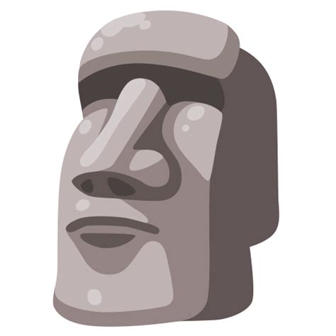 🗿 Estatua Moái Emoji