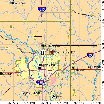 Bel Aire, Kansas (KS) ~ population data, races, housing & economy