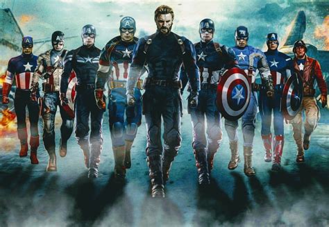 Captain America Suit Comparison of all MCU movies.