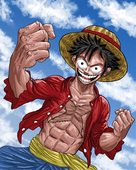 ArtStation - Monkey D Luffy - Fan Art