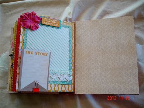 Scrapbooking by Phyllis: Premade Scrapbook Album *Our Love Story*