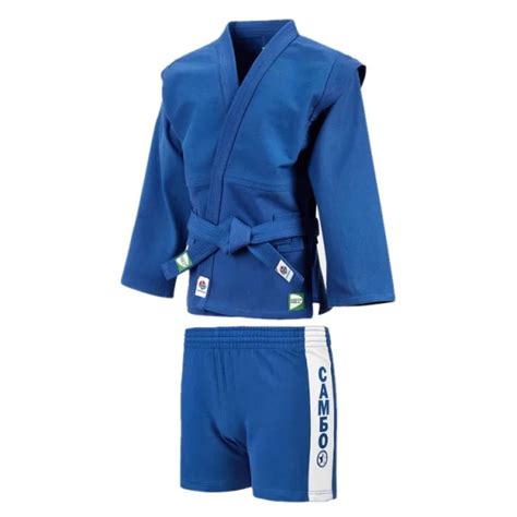 SAMBO Uniform Suit, Belt and Shorts for Wrestling/Combat/Competition F ...