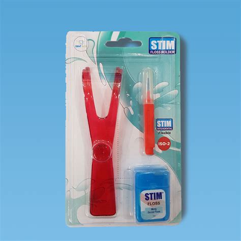 Buy Stim Dental Floss Holder Online - Pack Of 3 - STIM Brush