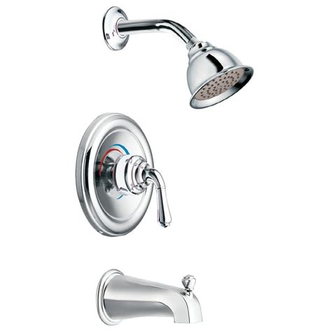 Shop Moen Chrome Tub/Shower Trim Kit at Lowes.com