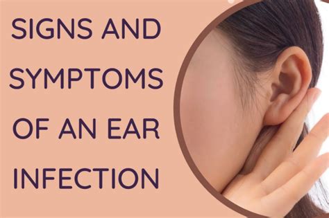 Signs and Symptoms of an Ear Infection