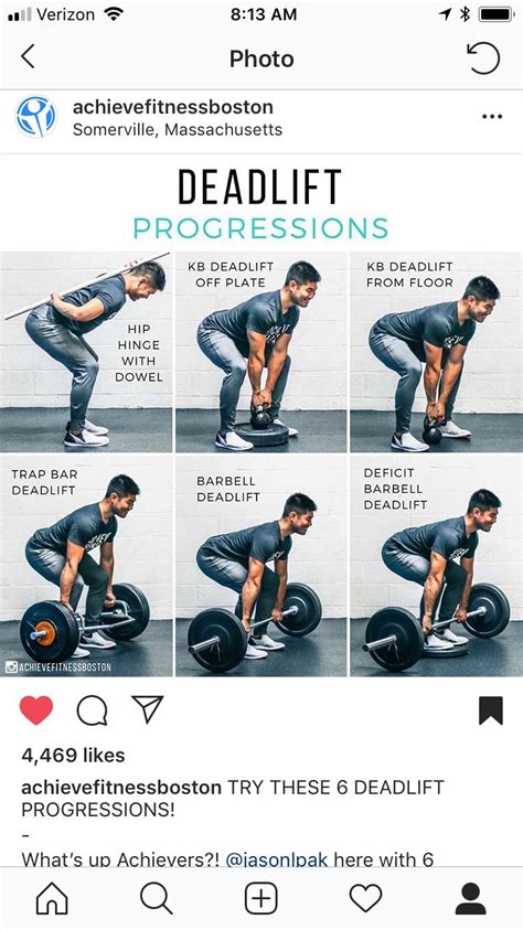 Hip Hinge Deadlift progression | Barbell deadlift, Deadlift, Fitness body