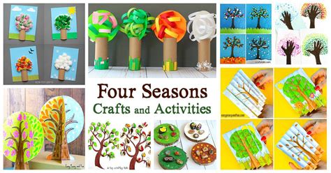 15 of the Cutest Four Seasons Crafts and Activities for Kids - Buggy ...