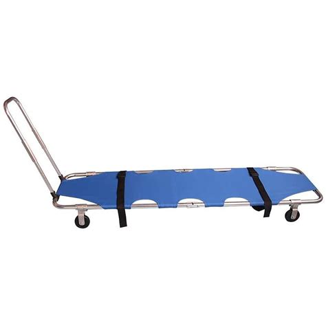 Buy Folding Stretcher Portable Stretcher with 4 Wheels, Multi-Purpose ...