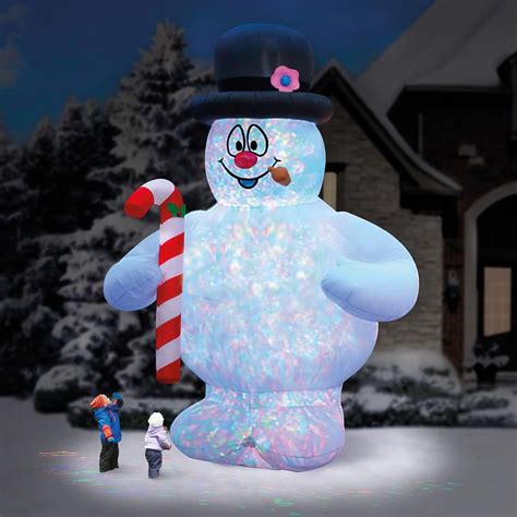 The 18' Frosty The Snowman Lightshow | Frosty the snowmen, Inflatable ...