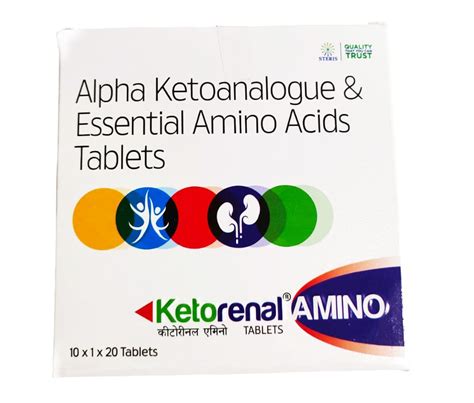 Alpha Ketoanalogue & Essential Amino Acids KE | Steris Healthcare PVT Ltd