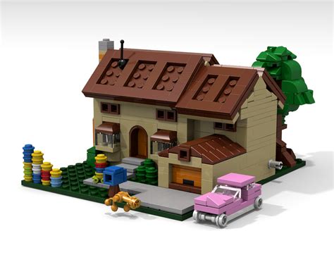 LEGO IDEAS - The Simpsons House - Microscale