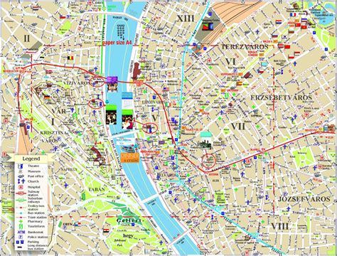 Mapa de Budapest, Hungria – Plano interactivo