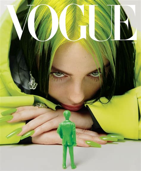 Billie Eilish Lands First American Vogue Cover - Fuzzable