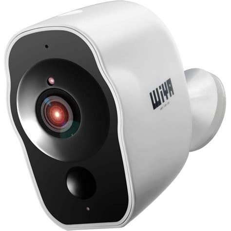 Wiya Outdoor Security Camera, 1080P WiFi Wireless Rechargeable Battery ...