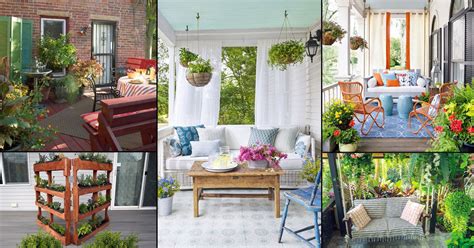 30 Porch Decor Ideas with Plants | Balcony Garden Web