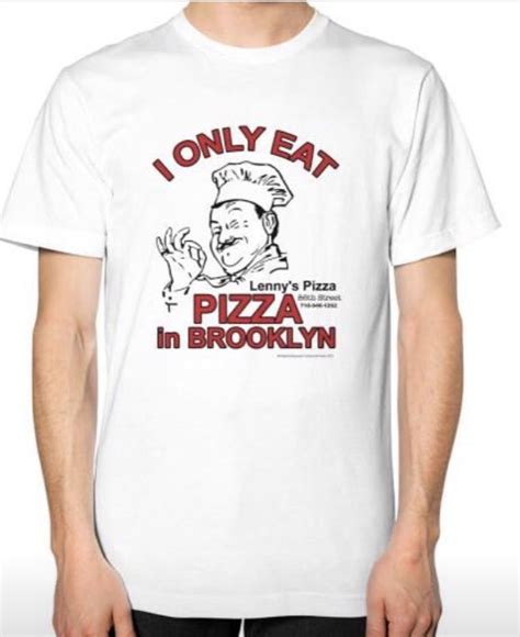 I only eat pizza in Brooklyn | Uniforme