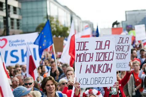 Massive march in Warsaw protests against Poland's nationalist ...