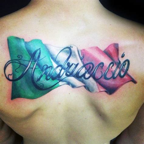 40 Inspiring Italian Flag Tattoo Ideas for Men