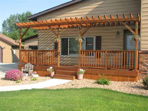 Dreaming is free | Front porch pergola, Deck with pergola, Pergola patio