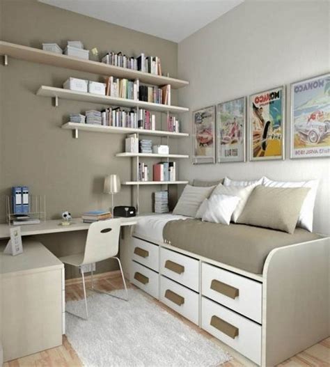 Storage ideas for small bedrooms to maximize the space