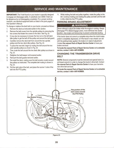 Craftsman Lt2000 Deck Diagram