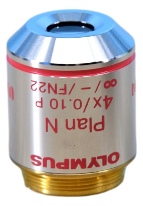 Olympus Plan Achromat PLN N POL 4x Objective – Microscope Central