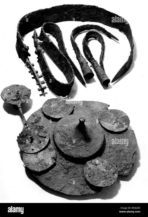 Iron age artifacts Black and White Stock Photos & Images - Alamy