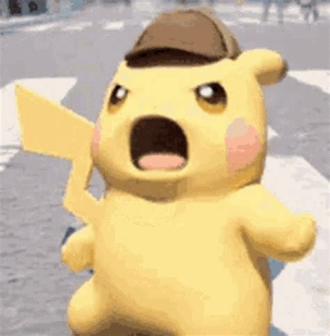 Detective Pikachu Silly GIF - DetectivePikachu Silly Funny - Discover ...