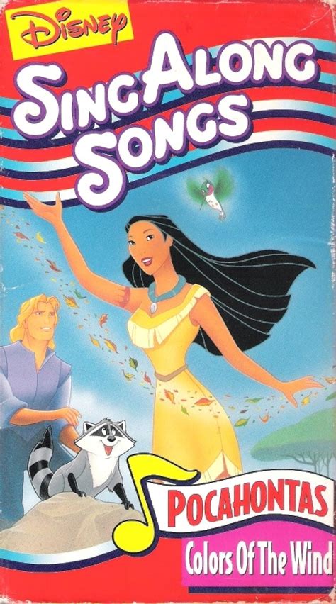 Disney Sing Along Songs Pocahontas Colors Of The Wind Laserdisc | The ...