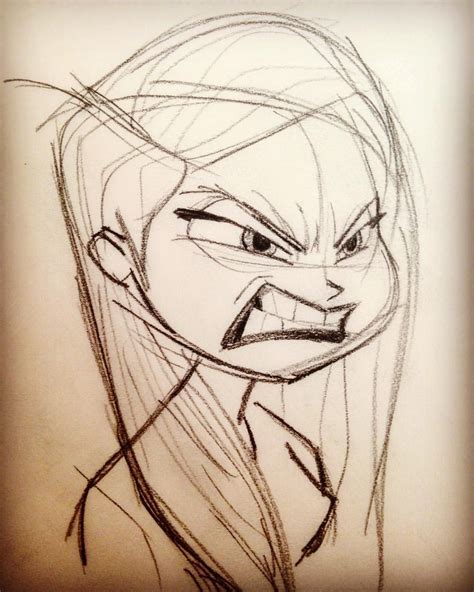 Angry Girl | Draw Facial Expressions | Pinterest | Angry girl, Facial ...